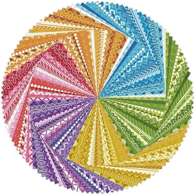 120 Sheets 12’’ X 12’’ Scrapbook Paper Bulk Rainbow DIY Craft Paper Supp...