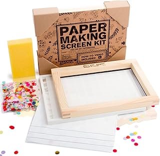Su Jae Paper A5 Waterproof Paper Making Kit: Modern Art Craft Kit for Ad...
