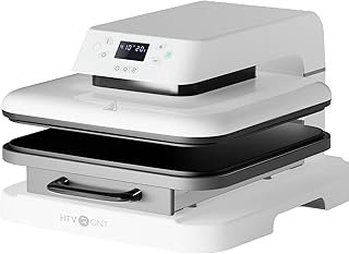 HTVRONT Auto Heat Press Machine for T Shirts - 15x15 Smart T Shirt Press...