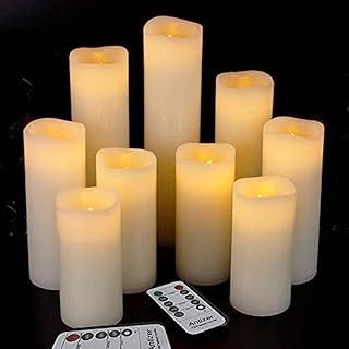 antizer Flameless Candles Led Candles Pack of 9 (H 4