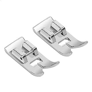 2 Pieces Zig Zag, Straight Stitch Presser Foot Universal General Purpose...