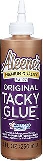 Aleene's All Purpose Tacky Glue, 8-Ounce, Clear (15599)