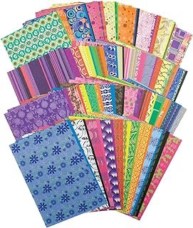 Roylco Decorative Hues Paper, 8-1/2 X 5-1/2 in, Pack of 192 - 1435530