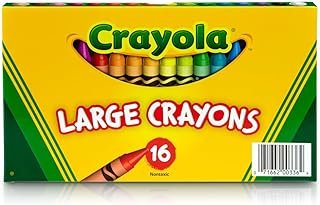Crayola Large Crayons, Classic Colors, 16 Count
