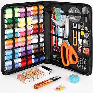 Sewing Kit for Adults,Maxfanay Needle and Thread Kit for Sewing,Professi...