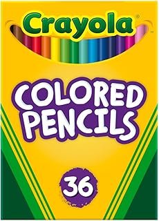 Crayola Colored Pencils (36ct), Kids Pencil Set, Back to School Essentia...