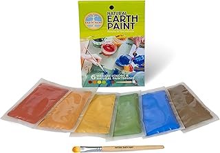 Petite Natural Earth Paint Kit – Eco-Friendly, Washable Craft Paint for ...
