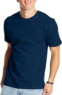 Hanes Men's Beefy-t T-Shirt, Heavyweight Cotton Tee, 1 Or 2 Pack, Big & ...