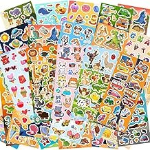 48 Sheets Stickers for Kids, Cute Kids Stickers Variety Pack for Scrapbo...