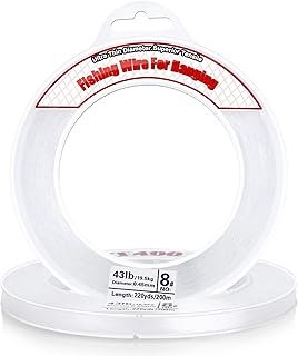 Clear Fishing Wire, Acejoz 656FT Fishing Line Clear Invisible Hanging Wi...