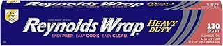Reynolds Wrap Heavy Duty Aluminum Foil Roll, Thick Heavy Duty Foil for A...