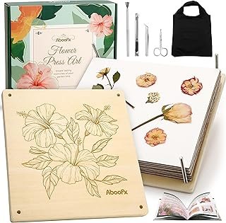 Aboofx Flower Press Kit, Craft Kits 11