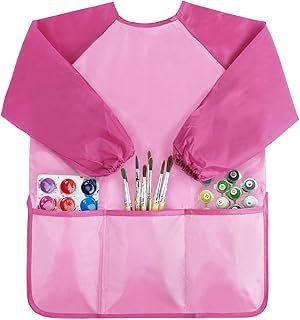 Kopokita Kids Art Smock, Toddlers Painting Apron Waterproof Children Art...