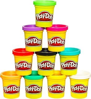Play Doh Modeling Compound 10-Pack Case of Assorted Colors, Non-Toxic 2 ...
