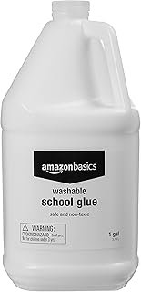Amazon Basics All Purpose Washable School Craft Liquid Glue for Making S...