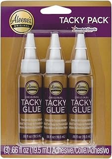 Aleene's Original Tacky Glue, Perfect for Crafts and DIY Projects, Dries...