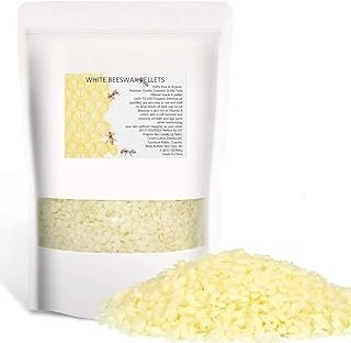 White Beeswax Pellets 2LB 100% Pure and Natural Triple Filtered for Skin...