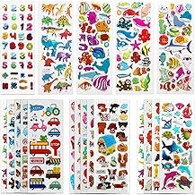 SAVITA 3D Stickers for Kids & Toddlers 500+ Puffy Stickers Variety Pack ...