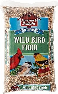 Wagner's 53002 Farmer's Delight Wild Bird Food with Cherry Flavor, 10-Po...