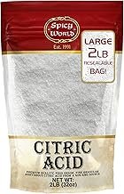 Citric Acid 2 LB Bag - 100% Pure, Food Grade & Non-GMO - Citric Acid Pow...