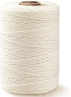 SMART&CASUAL 600 Feet 2mm Cotton Butcher Twine String Soft Food Safe for...
