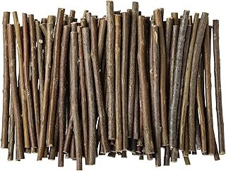120Pcs Craft Sticks, Wood Sticks for Crafting Twigs Crafts Log Toy DIY P...