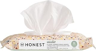 The Honest Company Clean Conscious Multi-Use Wipes | Hypoallergenic + Un...