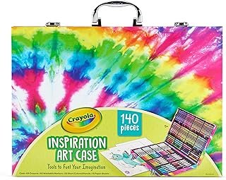 Crayola Inspiration Art Case Coloring Set - Tie-Dye (140ct), Art Supplie...