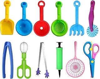 12 Pcs Sensory Bin Filler,Sensory Bin Tools, Fine Motor Skills Handy Sco...