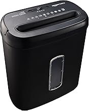 Amazon Basics 8-Sheet Cross Cut Paper Shredder and Credit Card Shredder ...