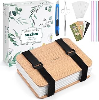 Professional Flower Press Kit 6 Layers 6.3 x 8.3 inch, Flower Pressing K...