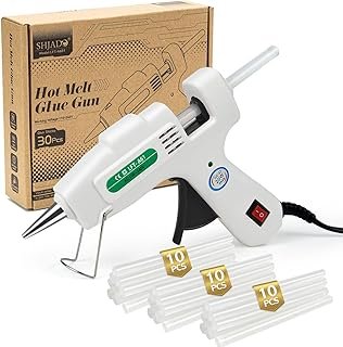 Mini Hot Glue Gun Kit with 30 Glue Sticks - Fast Preheating Hot Melt Gun...