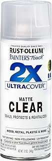 Rust-Oleum 334022 Painter's Touch 2X Ultra Cover Spray Paint, 12 oz, Mat...