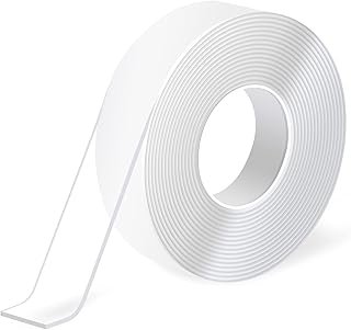 Art3d Double-Sided Tape (10FT), Traceless, Removable, Reusable, Washable...