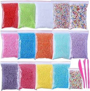 Foam Balls for Crafts, 16 Sets with Tools (120,000 pcs) 0.08-0.32 inch C...