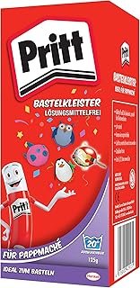 Pritt Paper Mache Craft Paste, Safe for Children, Washable with Warm Wat...