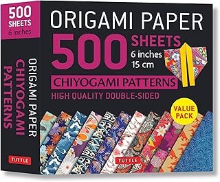 Origami Paper 500 sheets Chiyogami Patterns 6