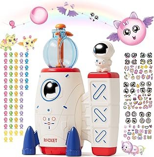 DIY Space Magic Balloon Craft Kit, Sticker Decorated Balloons Toy for Ki...
