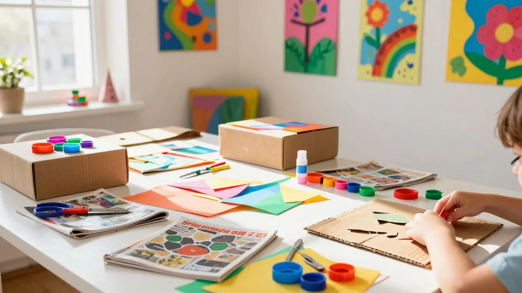 15 Simple Kids Recycling Ideas DIY Using Everyday Waste Materials