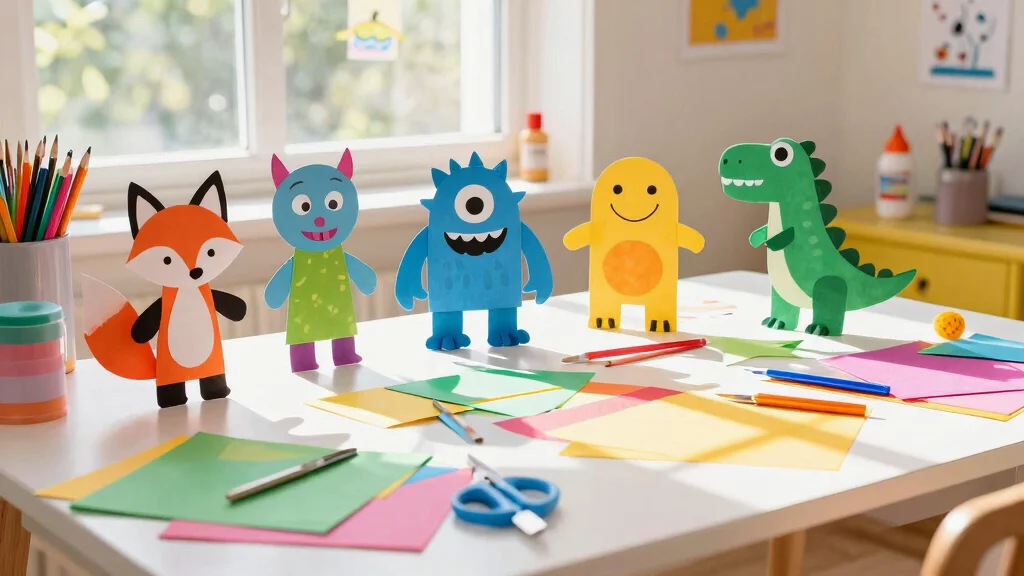 16 Fun Hand Puppets DIY Paper Crafts for Kids to Make at Home
