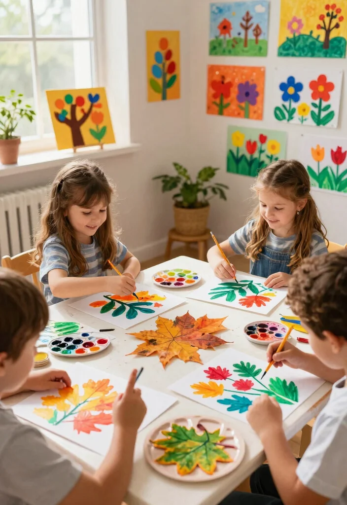 16 Fun Kids Finger Painting DIY Ideas for Creative and Messy Play - 9. Seasonal Finger Painting Fun 1