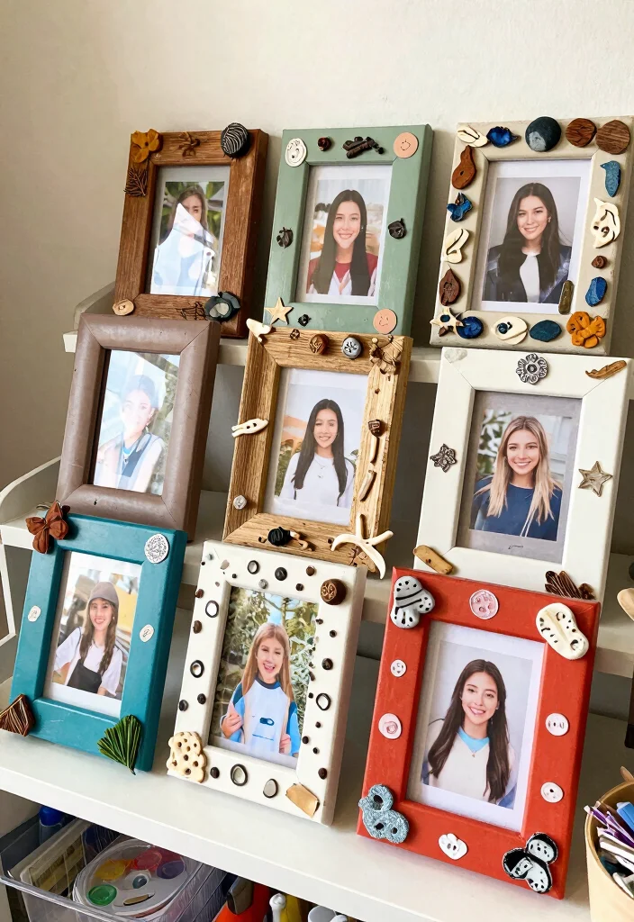 18 Creative Recycling Ideas for Kids – Fun and Easy DIY Projects - 10. DIY Picture Frames 1