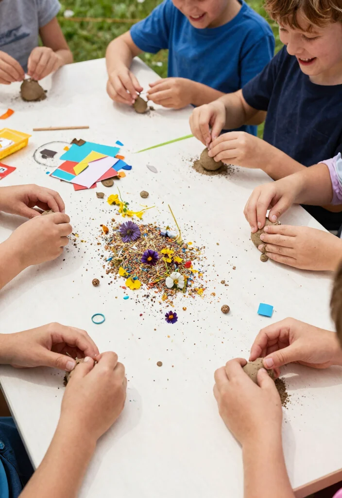 18 Creative Recycling Ideas for Kids – Fun and Easy DIY Projects - 12. DIY Seed Bombs 1