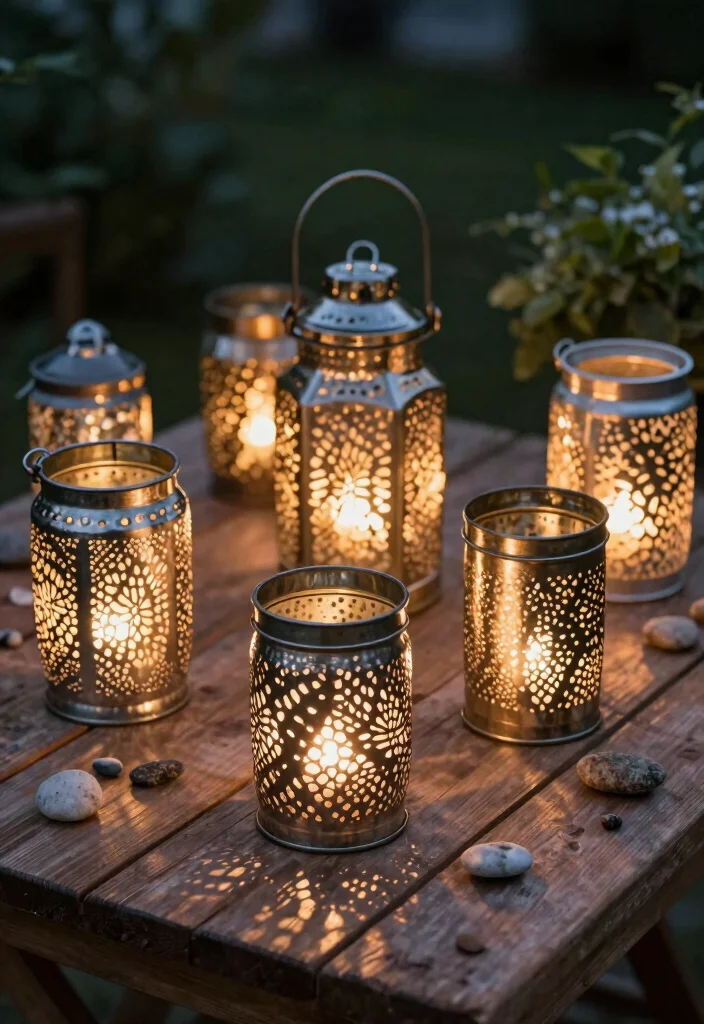 18 Creative Recycling Ideas for Kids – Fun and Easy DIY Projects - 3. DIY Tin Can Lanterns 1