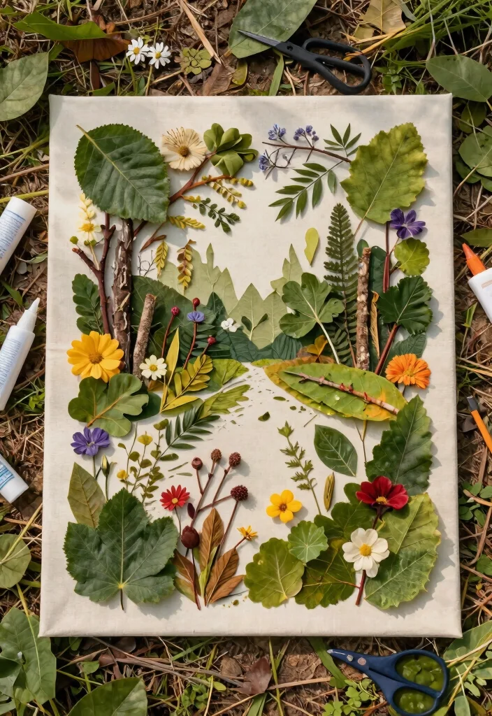 18 Creative Recycling Ideas for Kids – Fun and Easy DIY Projects - 9. Nature Artwork 1