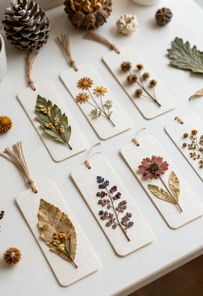 19 Cute DIY Valentine’s Bookmarks for Kids Using Paper and Markers - 6. Nature-Inspired Bookmarks 1