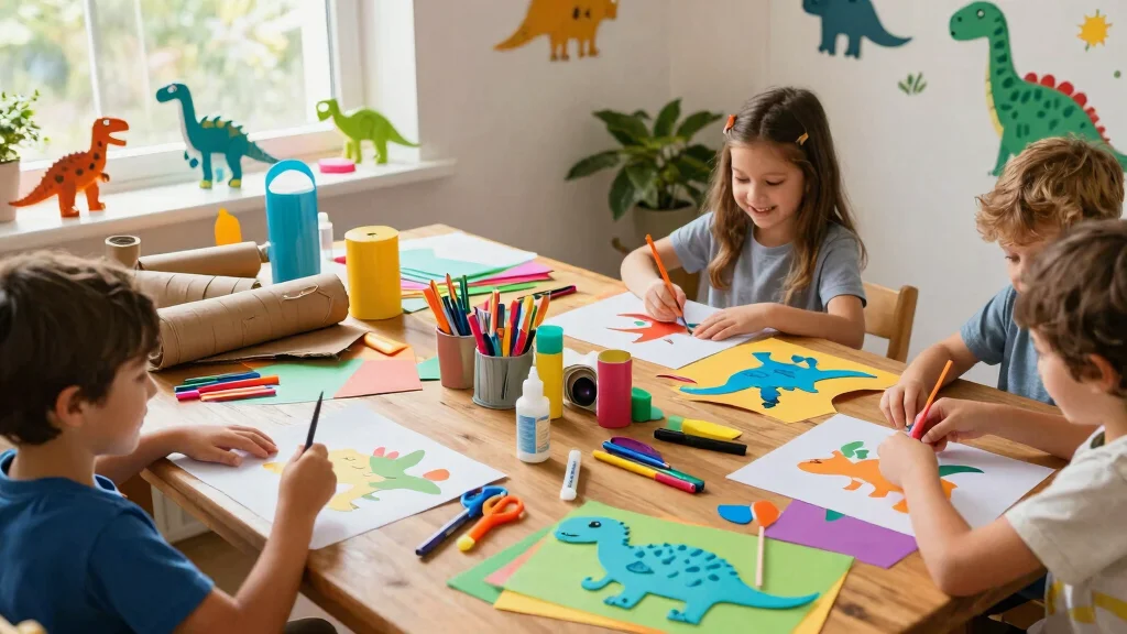 19 Fun DIY Dinosaur Crafts for Kids Using Paper