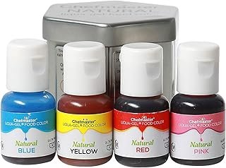 Chefmaster - Natural Liqua-Gel Food Coloring Kit - Natural Gel Food Colo...
