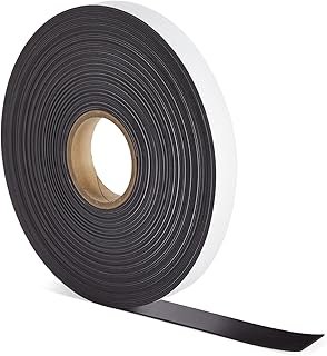 Bright Creations Magnet Tape Roll - 1 in x 100 ft - Strong Magnetic Stri...