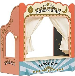 Le Toy Van – Wooden Tabletop Puppet Theatre | Imaginative Play Theatre -...